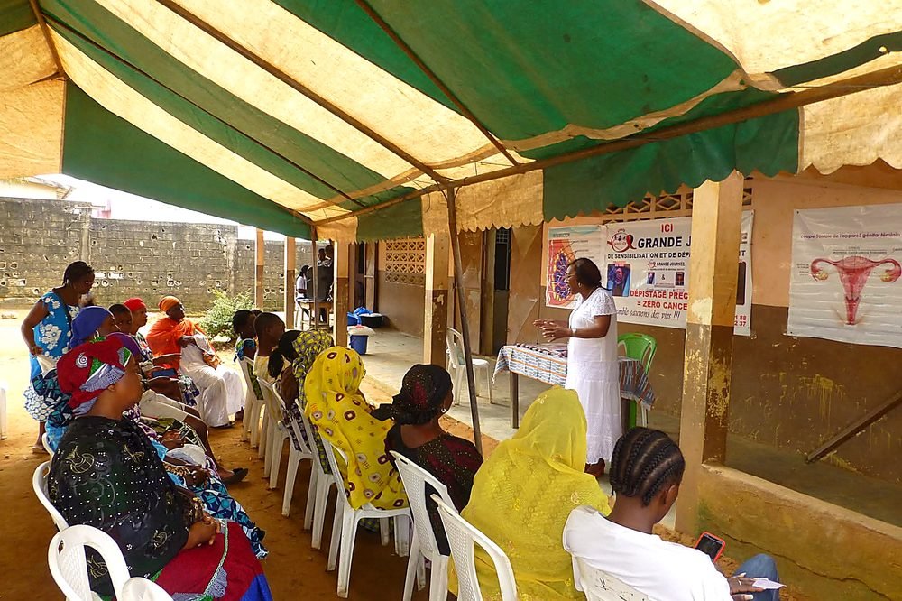 Journée de sensibilisation et dépistage à Yopougon Azito